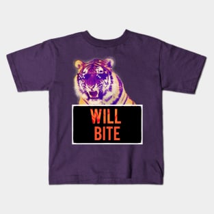 Will Bite Kids T-Shirt